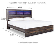 Drystan King Panel Bed and Chest