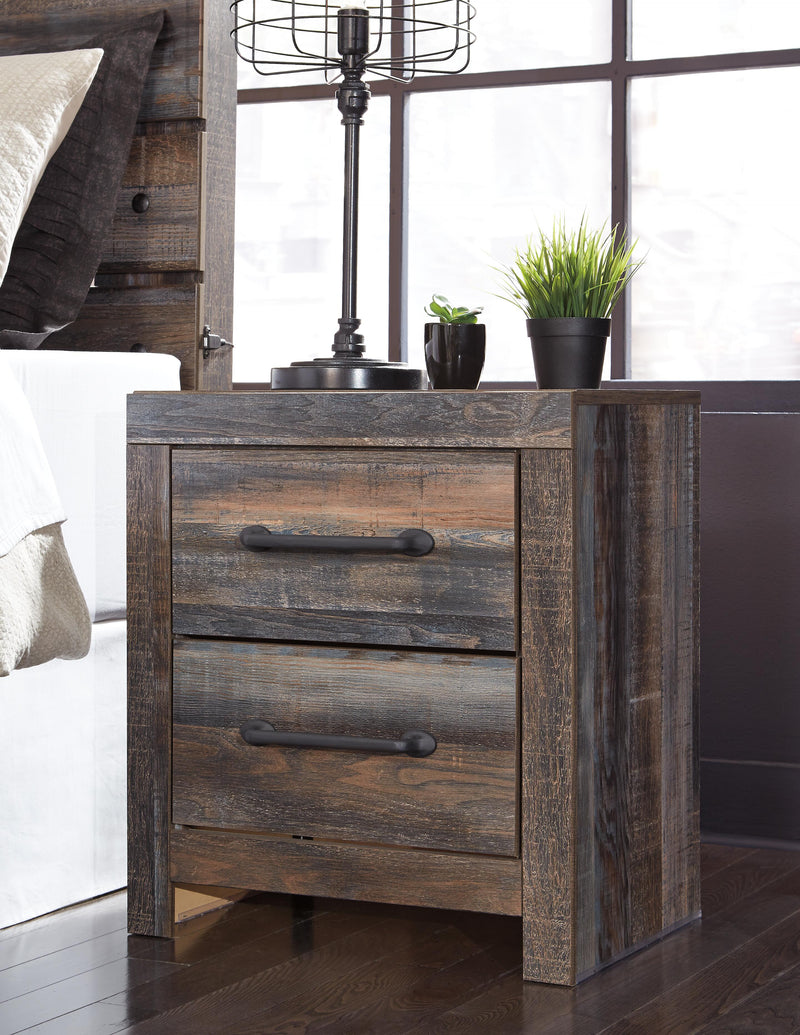 Drystan Full Bookcase Storage Bed, Dresser, Mirror and 2 Nightstands