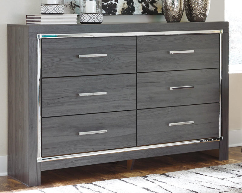 Lodanna King Storage Bed, Dresser and Chest