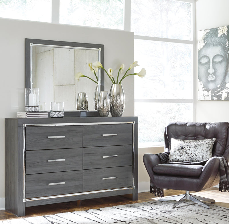 Lodanna Queen Panel Bed, Dresser, Mirror, Chest and 2 Nightstands