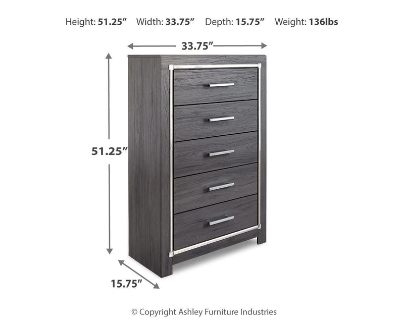 Lodanna Queen Panel Storage Bed and Chest