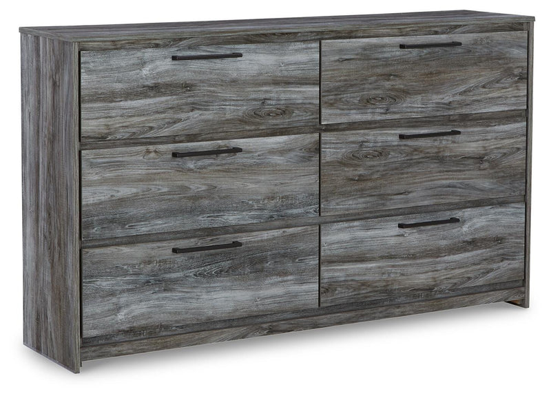 Baystorm King Panel Storage Bed, Dresser, Chest and 2 Nightstands