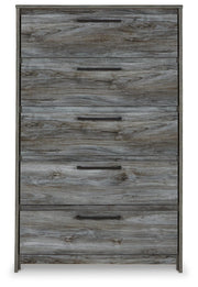Baystorm Twin Panel Bed, Dresser, Mirror and Chest