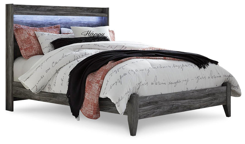 Baystorm Queen Panel Bed, Dresser, Mirror and Nightstand