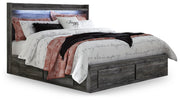 Baystorm King Storage Bed, Dresser, Mirror, Chest and 2 Nightstands