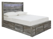 Baystorm Full Panel Storage Bed and Nightstand