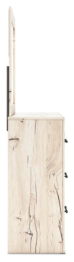 Lawroy Queen Panel Bed, Dresser, Mirror and Nightstand