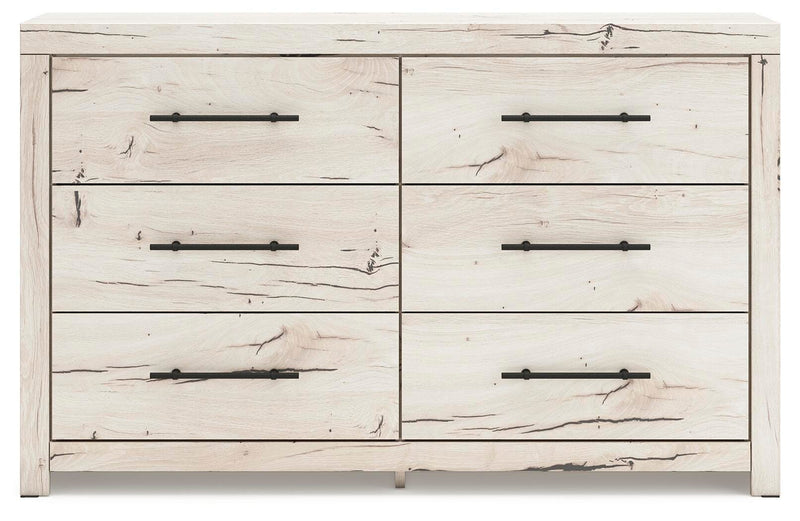 Lawroy Queen Storage Bed, 2 Dressers, Mirror and 2 Nightstands