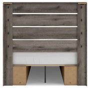 Graystorm Full Panel Bed with Storage