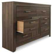 Juararo King Poster Bed, Dresser and 2 Nightstands