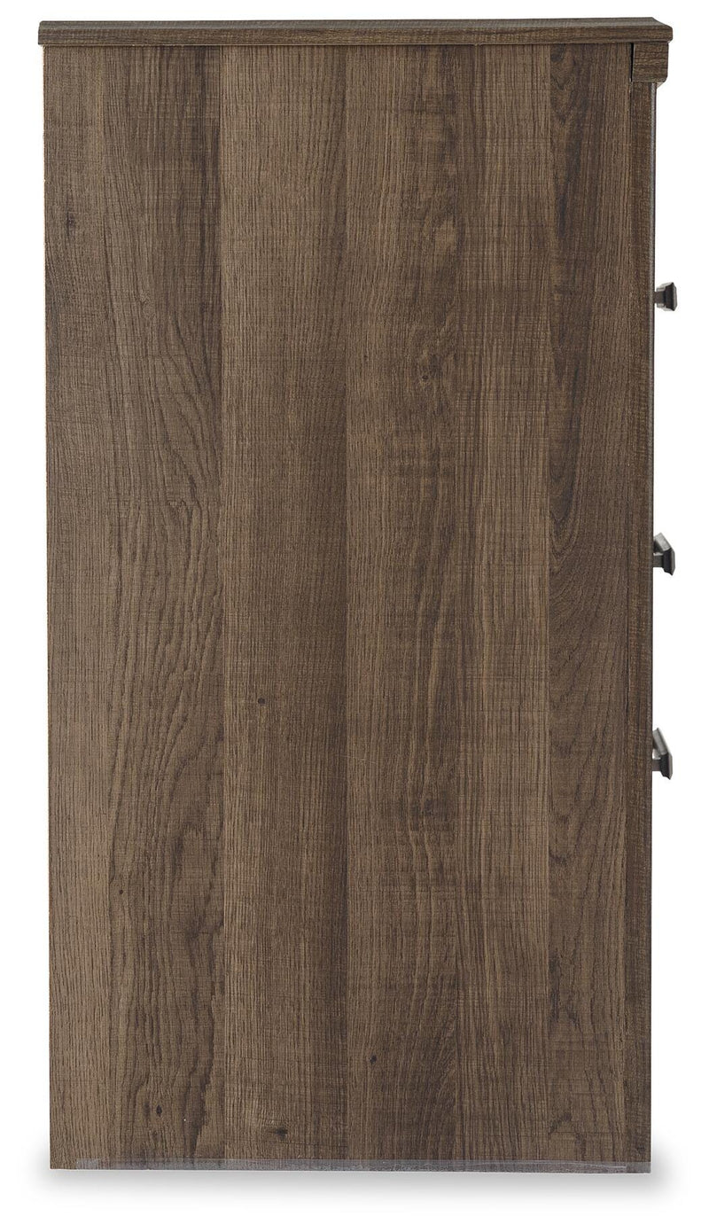 Juararo Queen Panel Bed, Dresser, Mirror and Nightstand