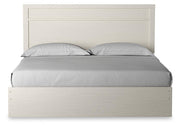 Stelsie King Panel Bed and Nightstand