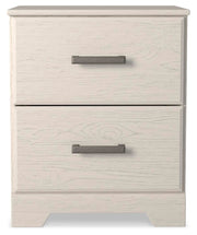 Stelsie King Panel Bed with Dresser, Mirror and Nightstand