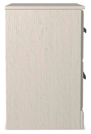 Stelsie King Panel Bed and Nightstand