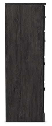Belachime Full Panel Bed, Dresser, Chest and 2 Nightstands