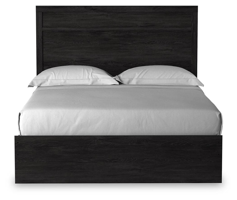 Belachime Queen Panel Bed, Dresser, Mirror and 2 Nightstands