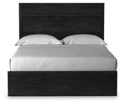Belachime Queen Panel Bed and Nightstand
