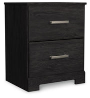 Belachime Queen Panel Bed and Nightstand