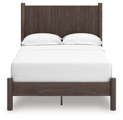 Pamytta Full Panel Platform Bed, Dresser and Mirror