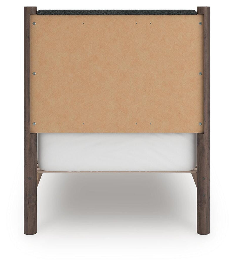 Pamytta Twin Upholstered Panel Platform Bed