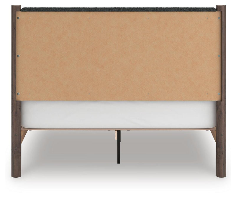Pamytta Queen Upholstered Panel Platform Bed