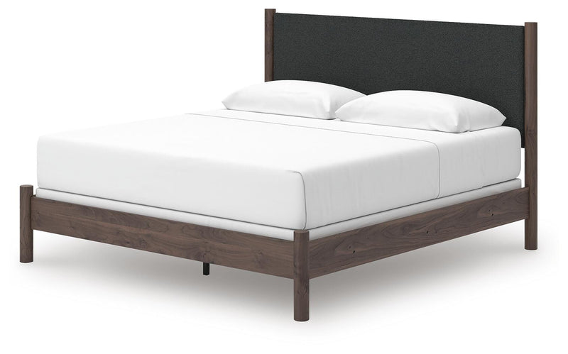 Pamytta King Upholstered Panel Bed