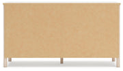 Cadmori King Upholstered Panel Bed, Dresser and Nightstand