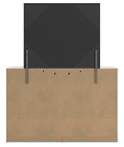 Altyra Queen Upholstered Panel Bed, Dresser, Mirror, Chest and Nightstand