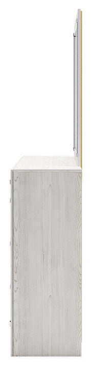 Altyra King Panel Bed, Dresser, Mirror, Chest and Nightstand