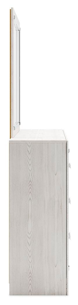 Altyra Twin Panel Bed, Dresser, Mirror and Nightstand