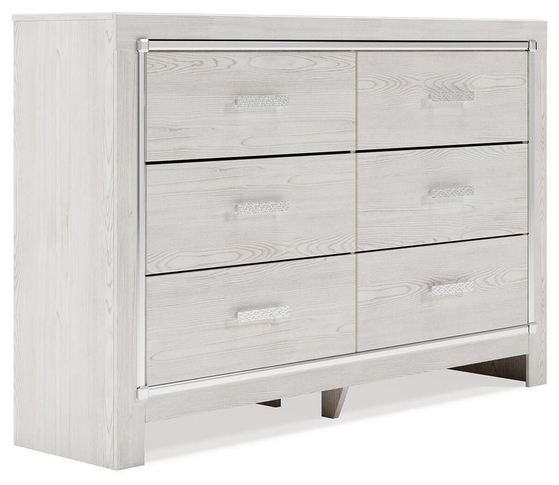 Altyra Queen Bookcase Bed, Dresser, Chest and Nightstand