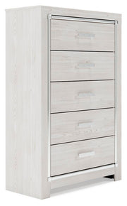 Altyra Twin Panel Bed, Chest and Nightstand