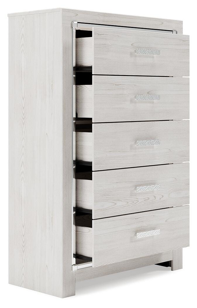 Altyra King Storage Bed, Chest and 2 Nightstands