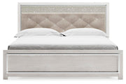 Lawroy King Panel Bed, Dresser, Mirror and Nightstand