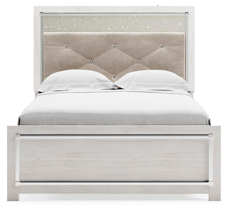 Altyra Full Panel Bed, Dresser, Mirror and Chest