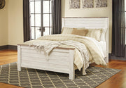 Willowton Queen Panel Bed, Dresser and Mirror
