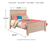 Willowton Full Panel Bed, Dresser, Mirror, 2 Chests and nightstand