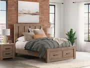 Oliandon Queen Panel Storage Bed