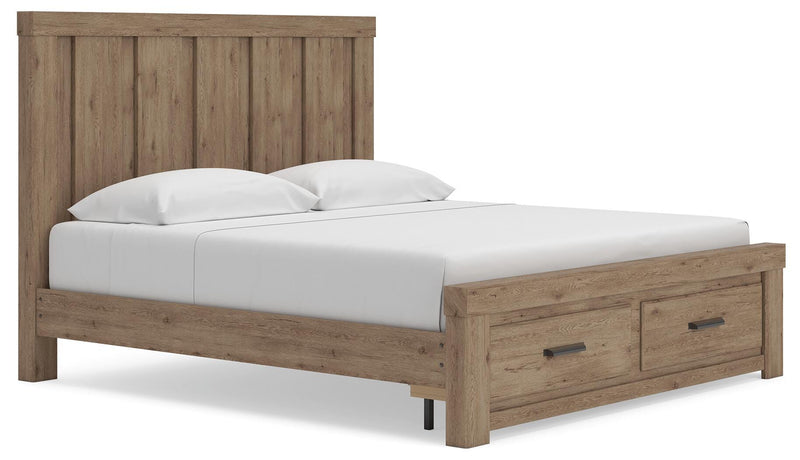 Oliandon King Panel Storage Bed
