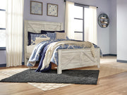 Bellaby Queen Crossbuck Panel Bed, Dresser and Mirror