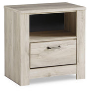 Bellaby Queen Panel Storage Bed, Dresser and Nightstand