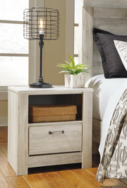 Bellaby Queen Panel Storage Bed, Dresser and Nightstand