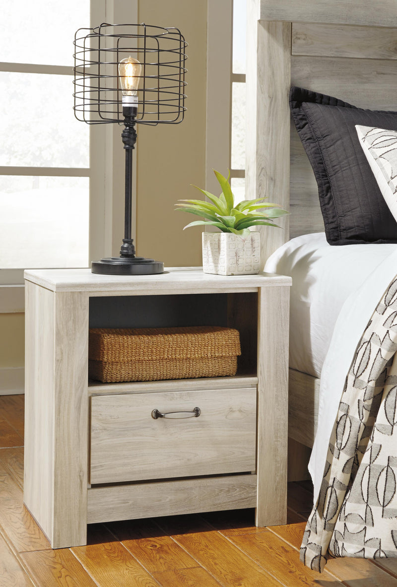 Bellaby Queen Panel Storage Bed, Dresser and Nightstand