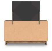 Chirason Queen Panel Bed, Dresser and Mirror
