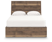 Chirason Queen Panel Bed, Dresser and Mirror