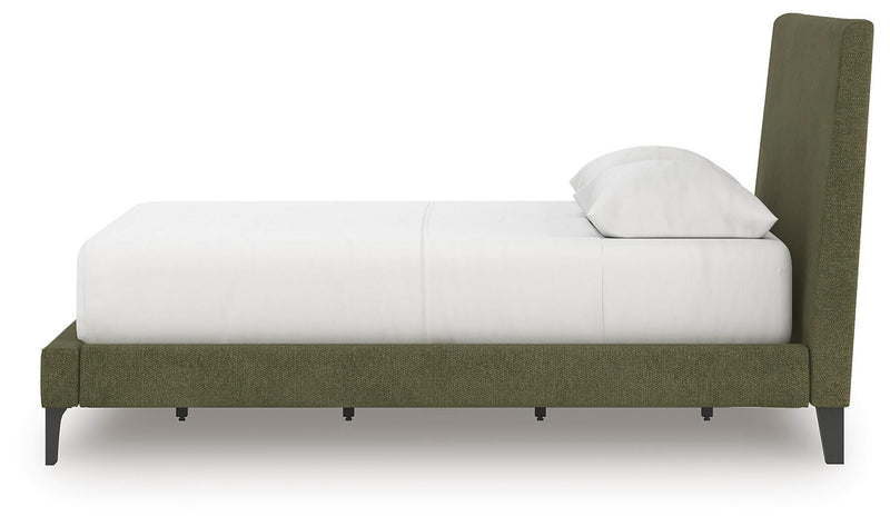 Chirason Full Upholstered Bed with Roll Slats