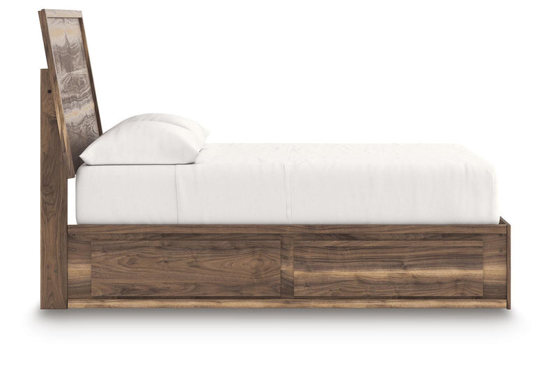 Chirason Full Panel Bed with Storage