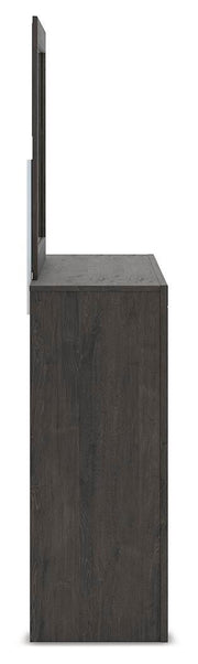 Fraluna Queen Panel Bed, Dresser and Mirror