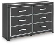 Zuraleus King Upholstered Bed, Dresser and Nightstand