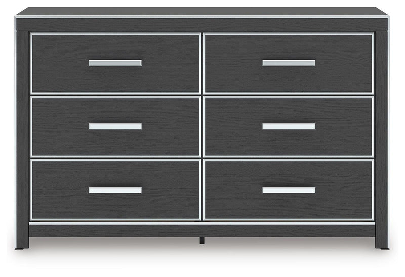 Zuraleus Queen Upholstered Bed, Dresser and Nightstand